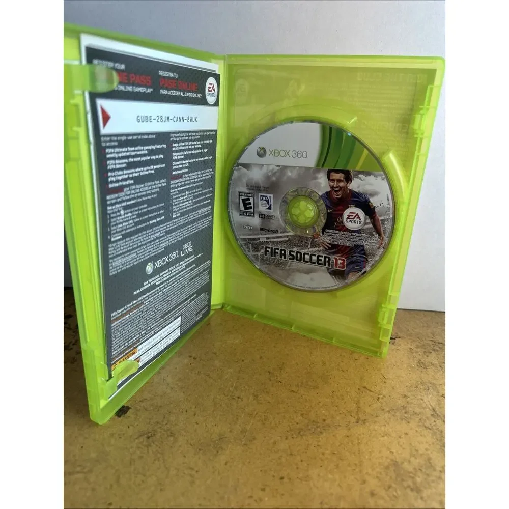 FIFA Soccer 13 Xbox 360 EA Sports Soccer Game Messi 2012